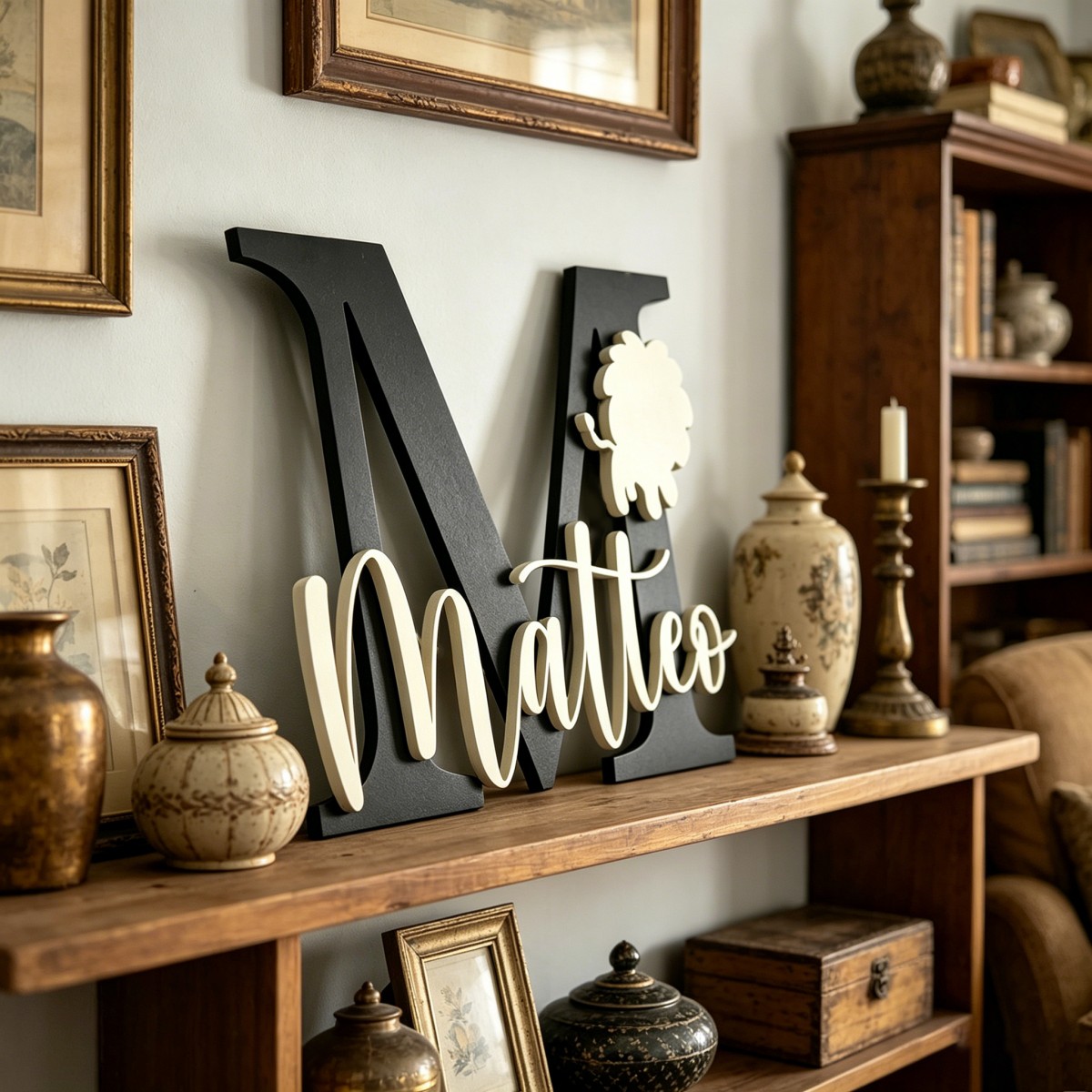 1 szt. Personalizowana drewnia – Baby Nursery Kids recenzja i cena