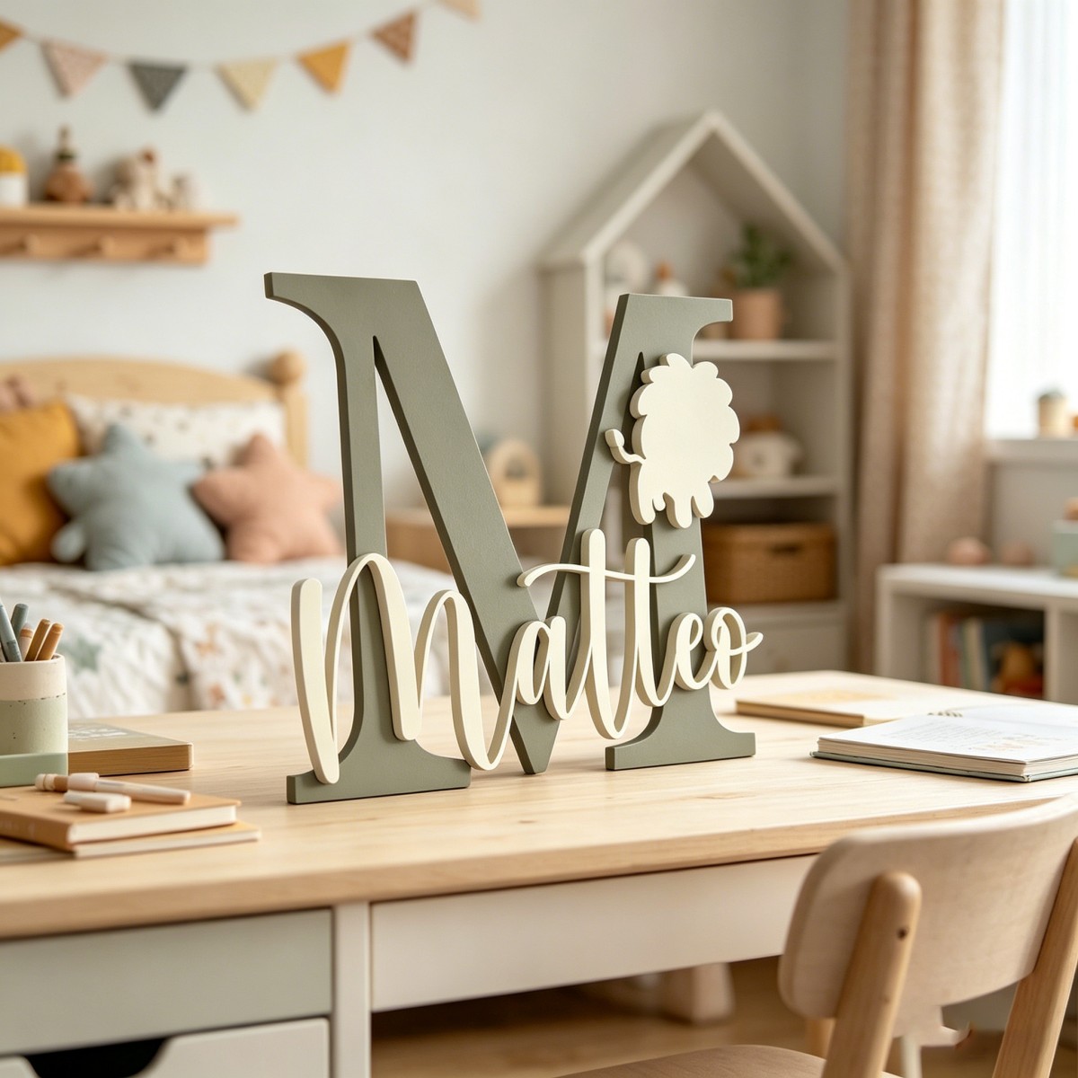 1 szt. Personalizowana drewnia – Baby Nursery Kids recenzja i cena