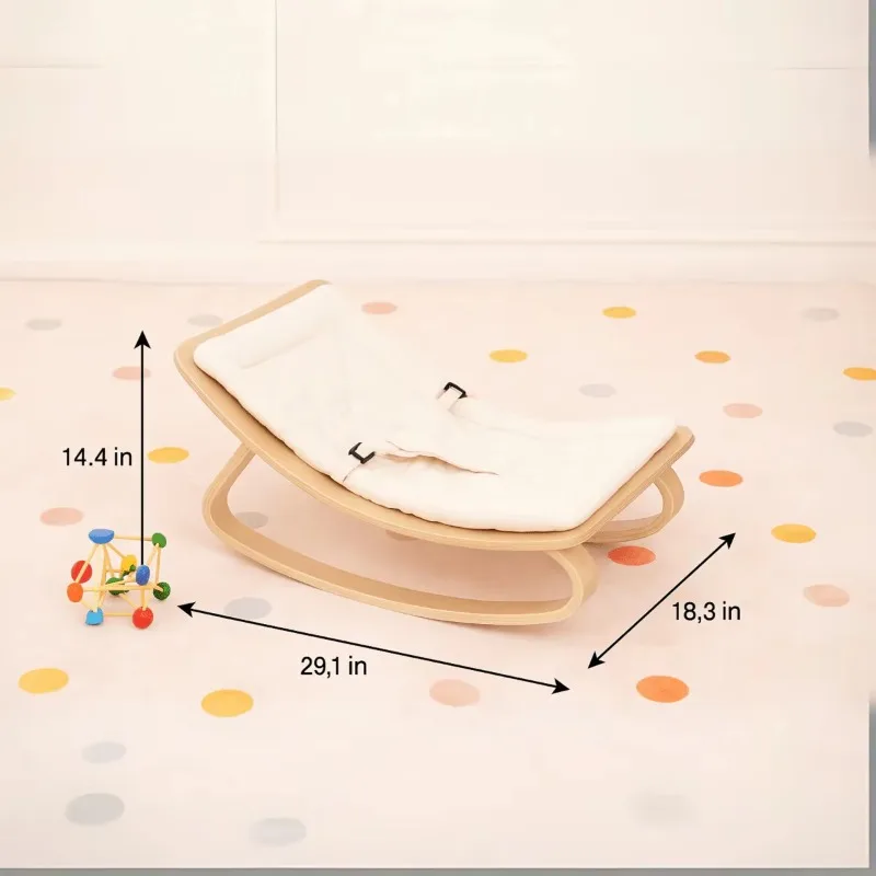 Fotelik bujany dla niemowląt M – Baby Nursery Rocking Chair recenzja i cena