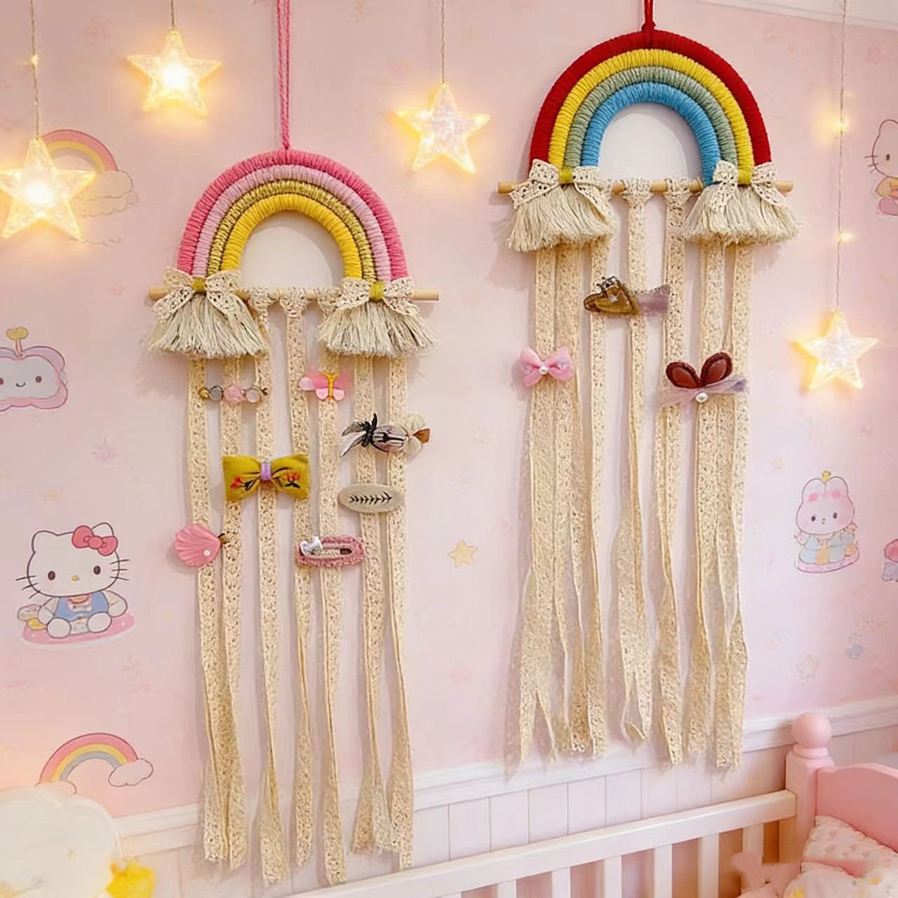 Uchwyt na tęczowe kokardy do w – Baby Nursery Ideas Girl recenzja i cena