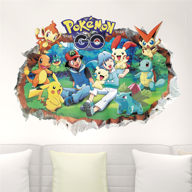 Naklejka ścienna z motywem Pok – Wall Decal Nursery recenzja i cena