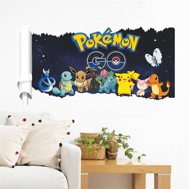 Naklejka ścienna z motywem Pok – Wall Decal Nursery recenzja i cena
