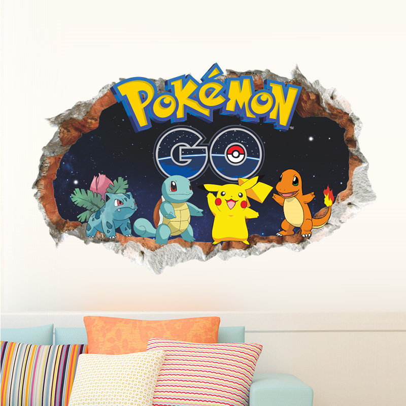 Naklejka ścienna z motywem Pok – Wall Decal Nursery recenzja i cena