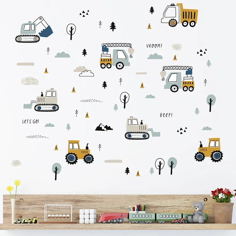 Ręcznie rysowane śliczne samoc – Baby Nursery Decals recenzja i cena