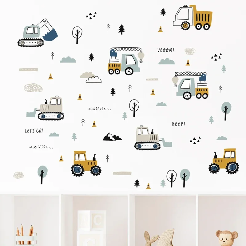 Ręcznie rysowane śliczne samoc – Baby Nursery Decals recenzja i cena