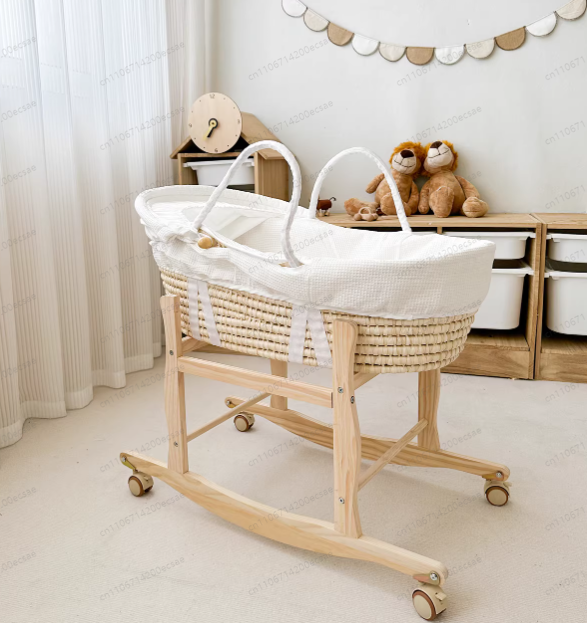 Łóżeczko niemowlęce, przenośny – Baby Nursery Rocking Chair recenzja i cena