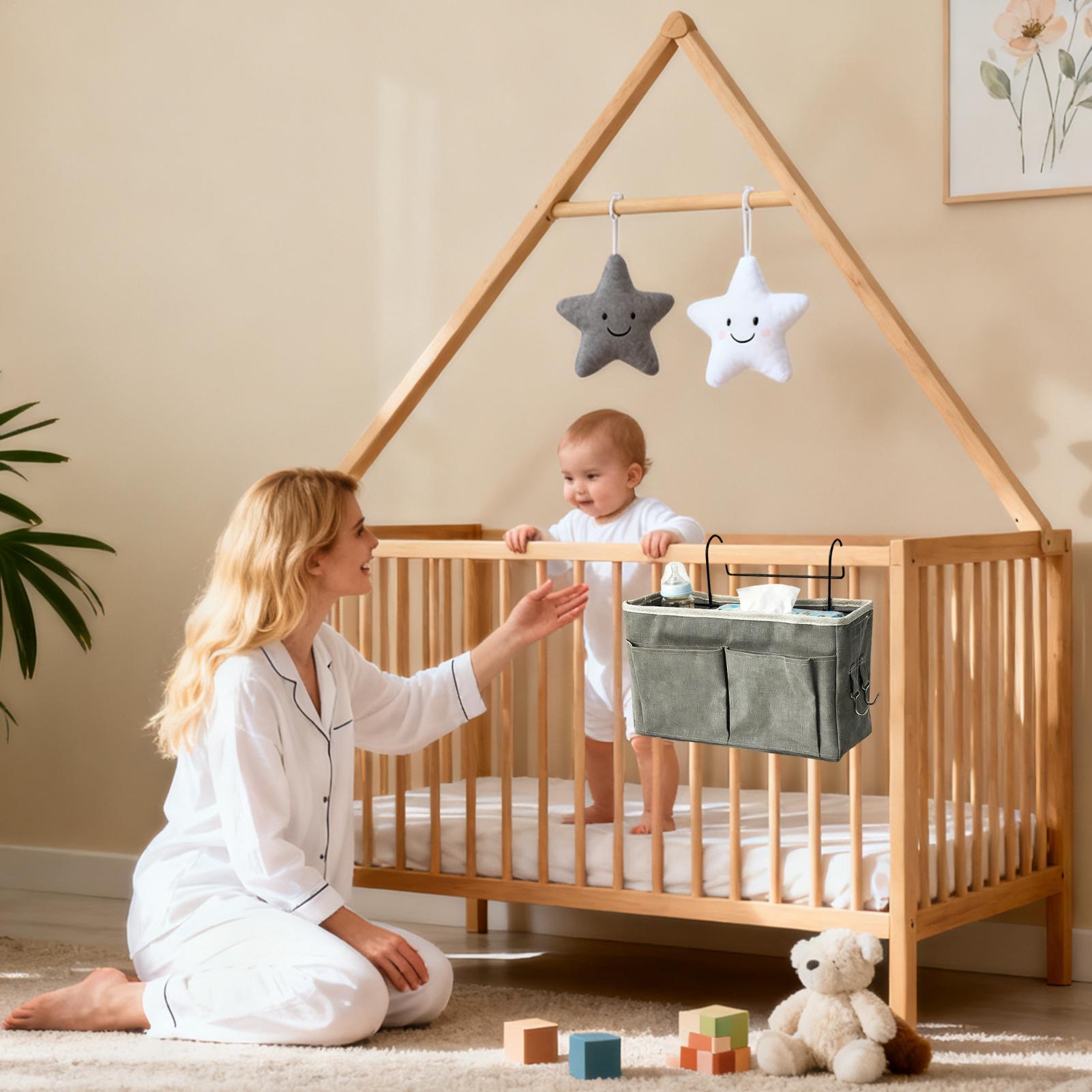 Organizer przy łóżku, regulowa – Baby Nursery Cushion recenzja i cena