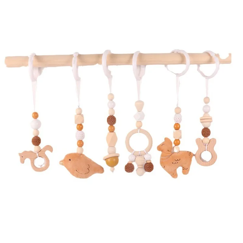 6Pcs Drewniane zabawki dla nie – Baby Nursery Hospital recenzja i cena