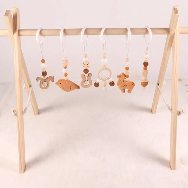 6Pcs Drewniane zabawki dla nie – Baby Nursery Hospital recenzja i cena