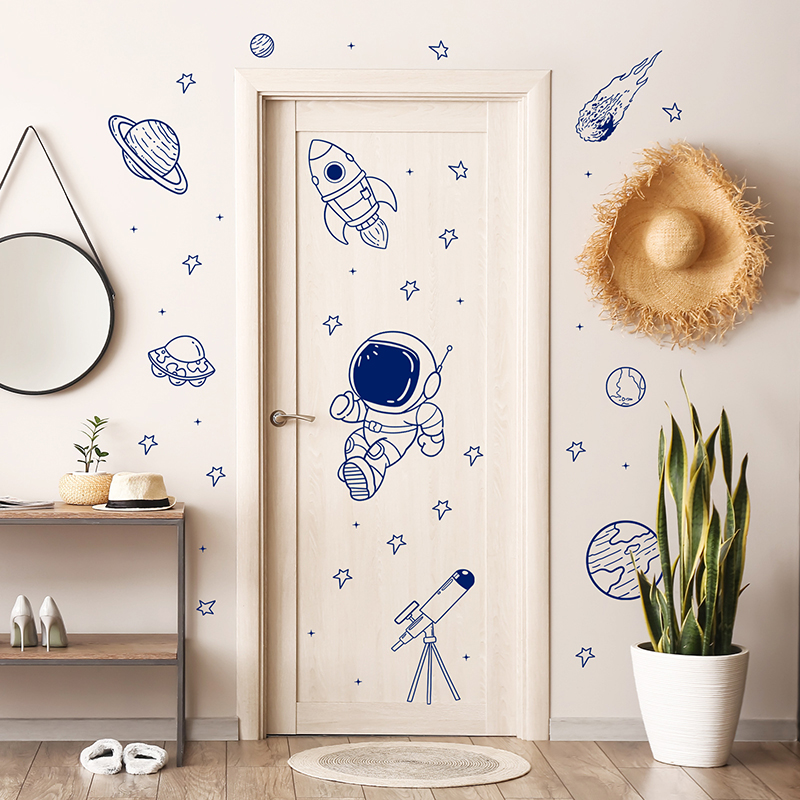 Naklejka ścienna Cartoon Unive – Baby Nursery Decals recenzja i cena