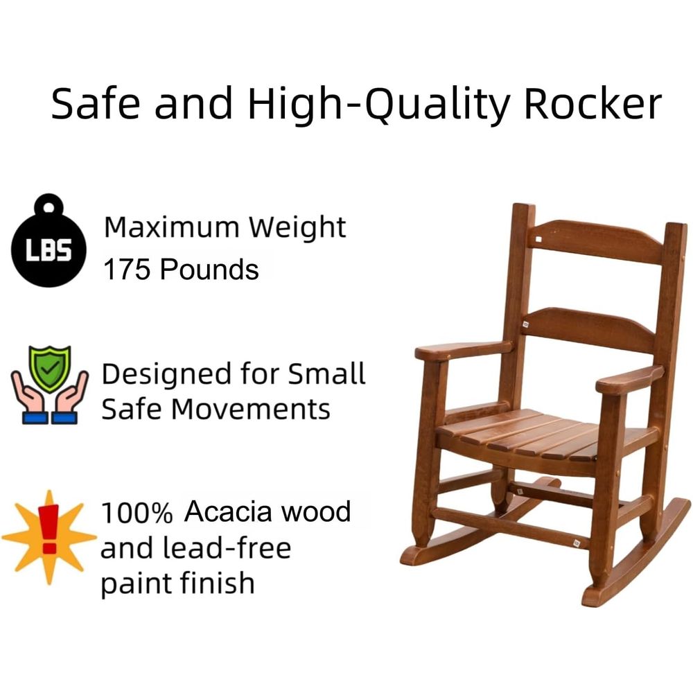 Fotelik bujany dla malucha, dr – Baby Nursery Rocking Chair recenzja i cena
