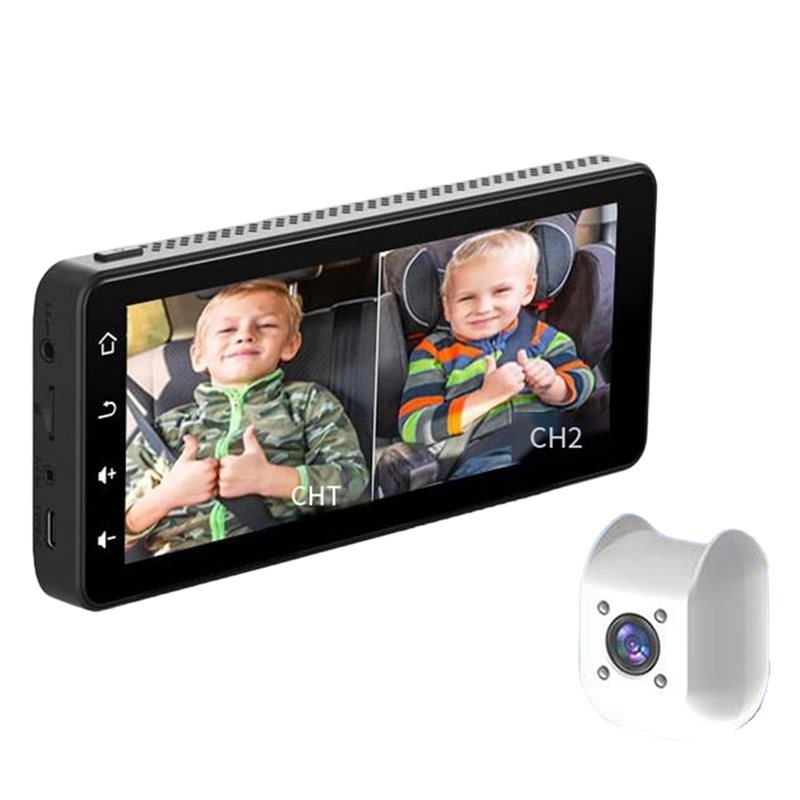 Monitor samochodowy do fotelik – Baby Monitor Split Screen recenzja i cena
