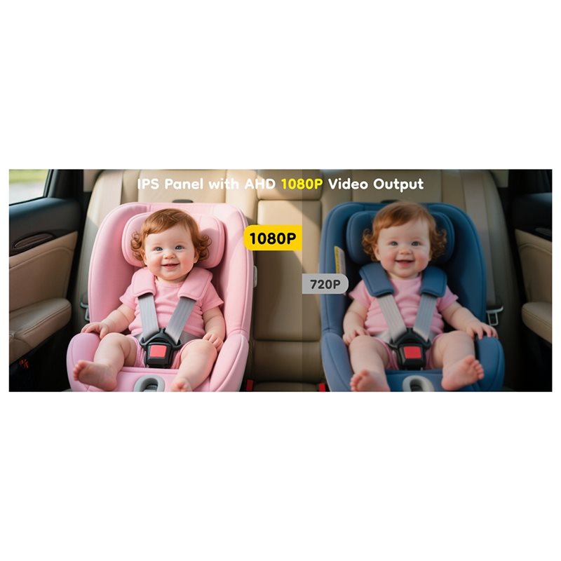 Monitor samochodowy do fotelik – Baby Monitor Split Screen recenzja i cena