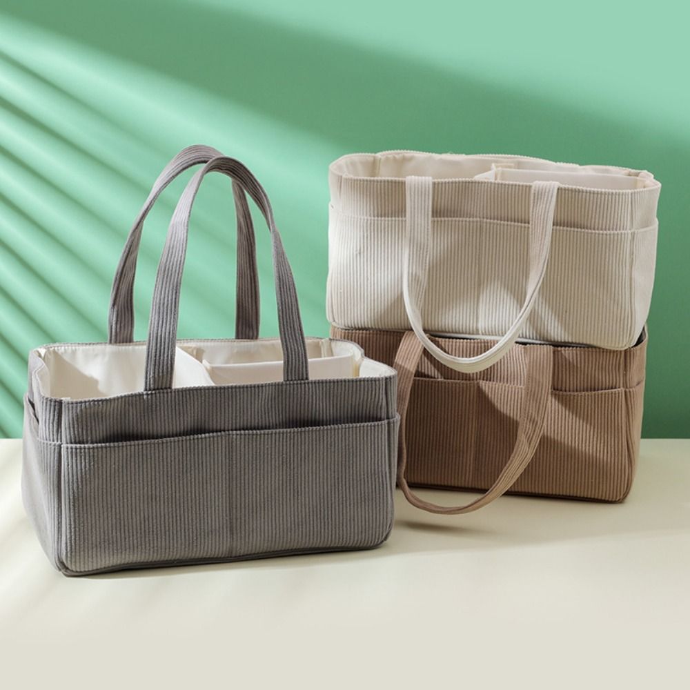Torba z sztruksu o dużej pojem – Baby Nursery Bags recenzja i cena