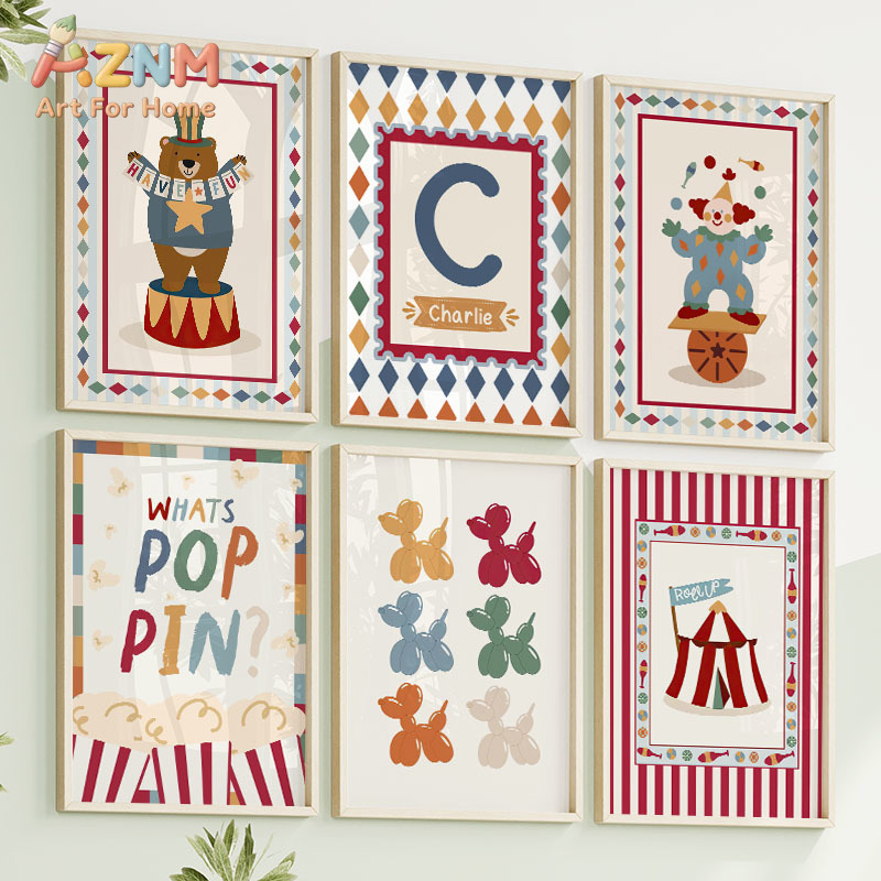 Cyrk, Niedźwiedź, Magik, Pies, – Baby Nursery Kids recenzja i cena