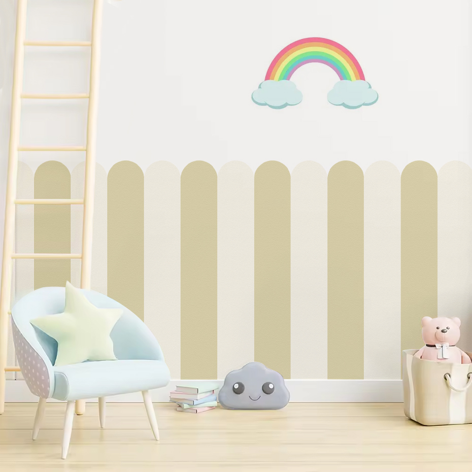 Wielokolorowa pionowa tapeta w – Wall Decal Nursery recenzja i cena