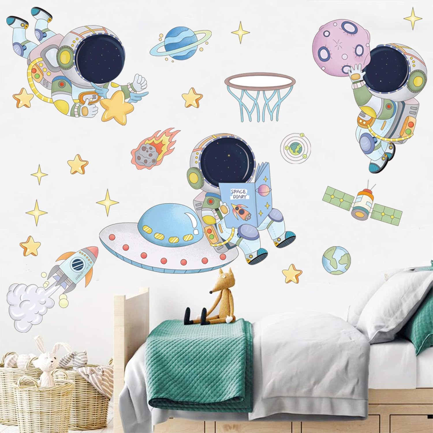 Naklejki Ścienne Astronauta Pl – Baby Nursery Decals recenzja i cena