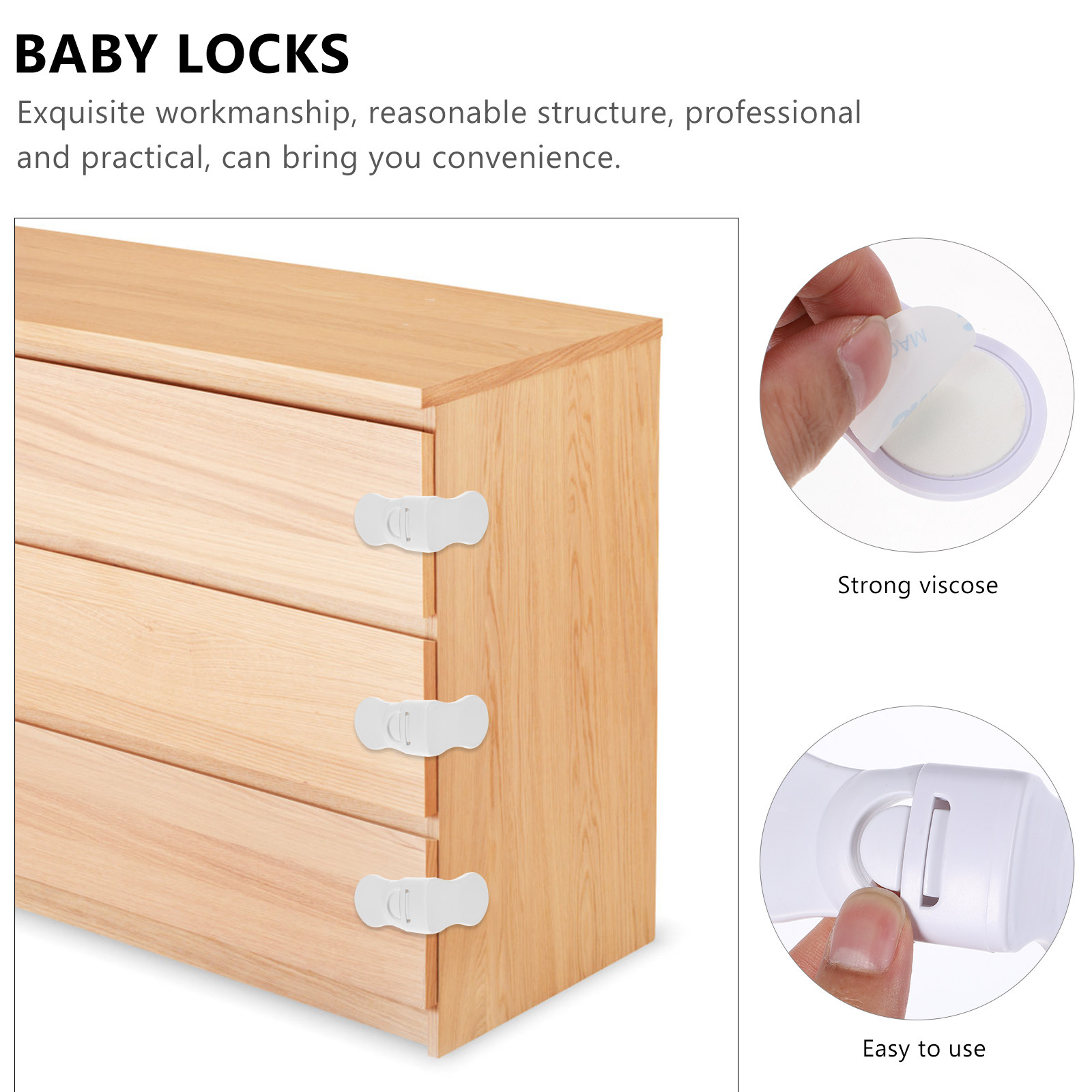 6 szt. Zabezpieczenia do szafe – Baby Nursery Bookshelf recenzja i cena