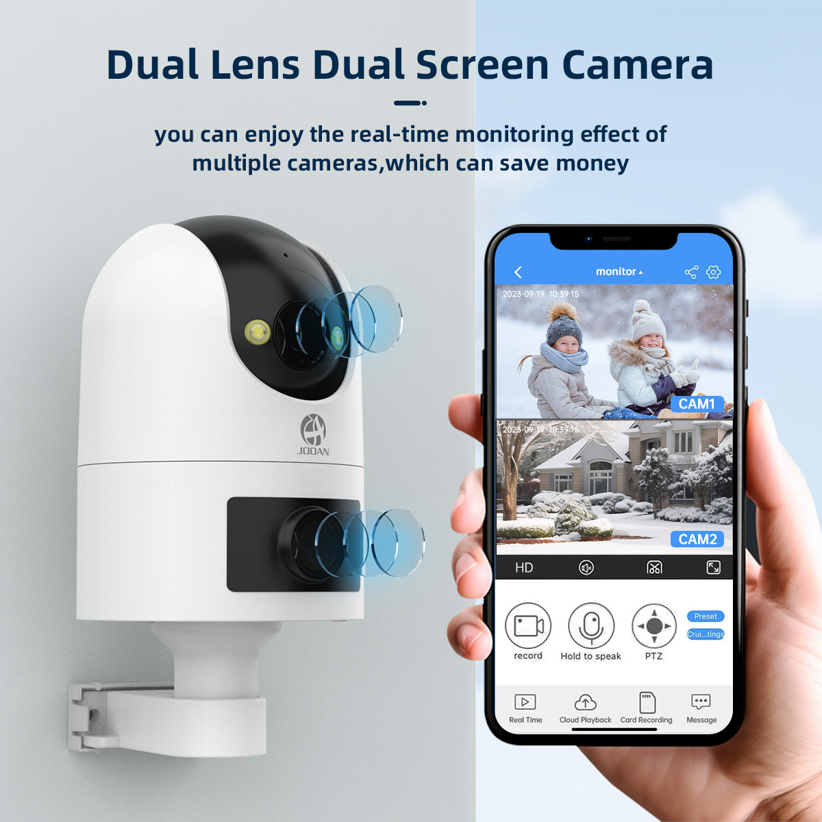 Kamera IP 4K PTZ Zewnętrzna wo – Baby Monitor Split Screen recenzja i cena