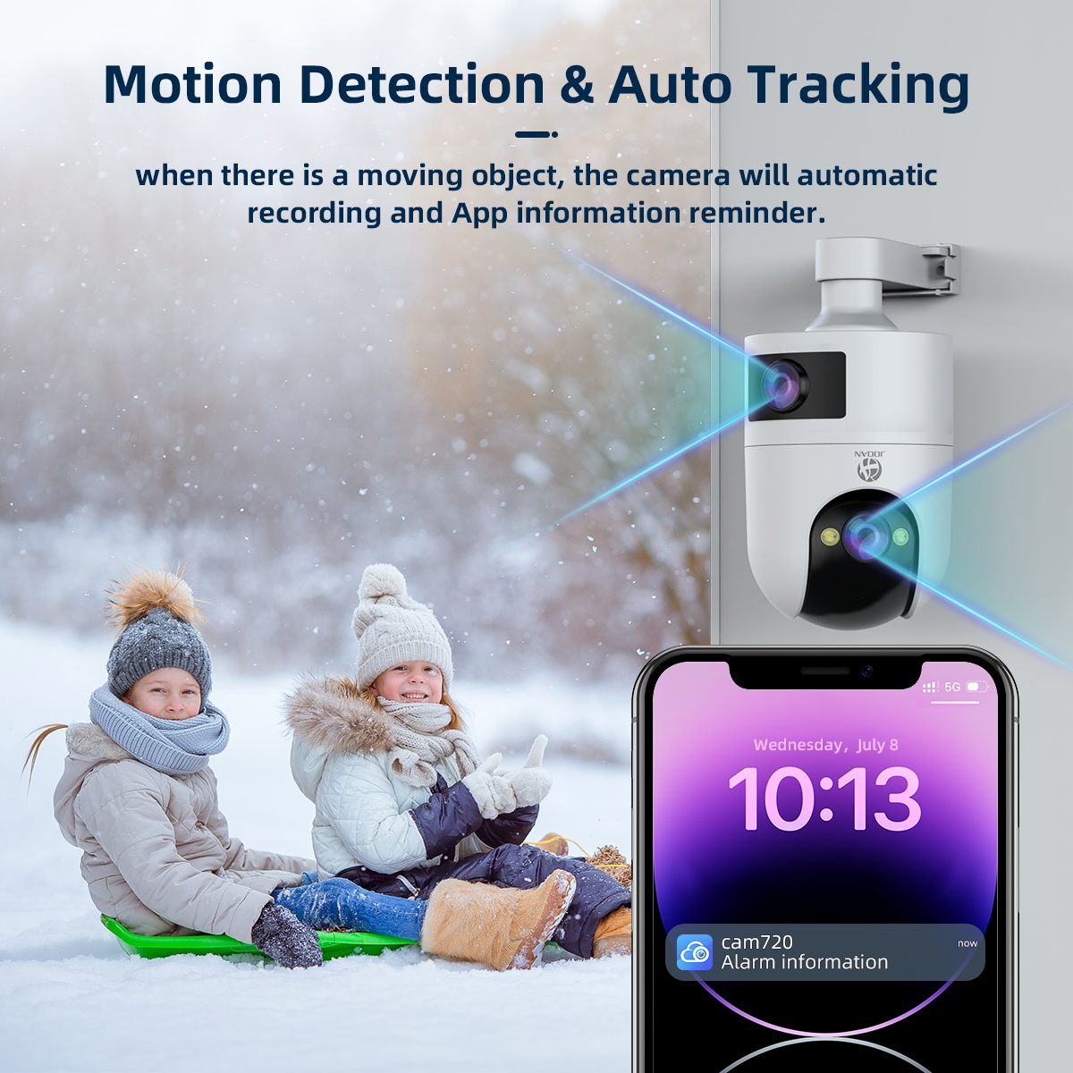 Kamera IP 4K PTZ Zewnętrzna wo – Baby Monitor Split Screen recenzja i cena
