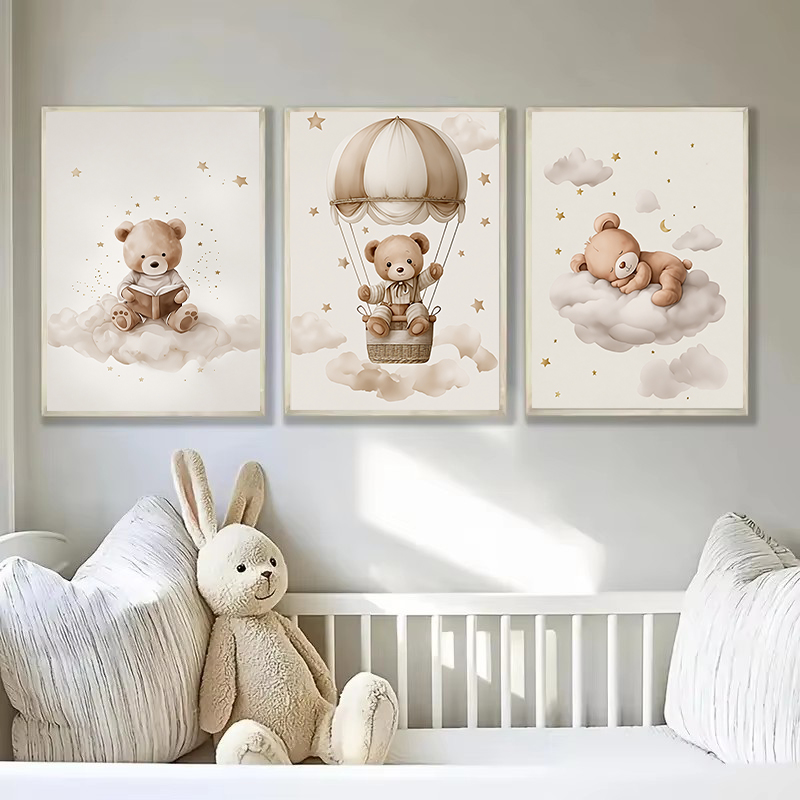 3 szt./zestaw Boho Plakat na p – Baby Nursery Needs recenzja i cena