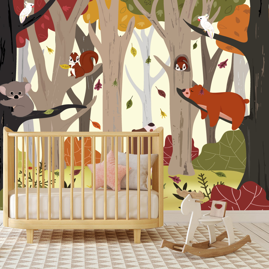 25+ Personalizowanych tapet sa – Baby Nursery Jungle Wallpaper recenzja i cena